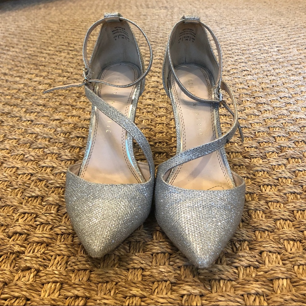 Kelly & Katie sparkly heels